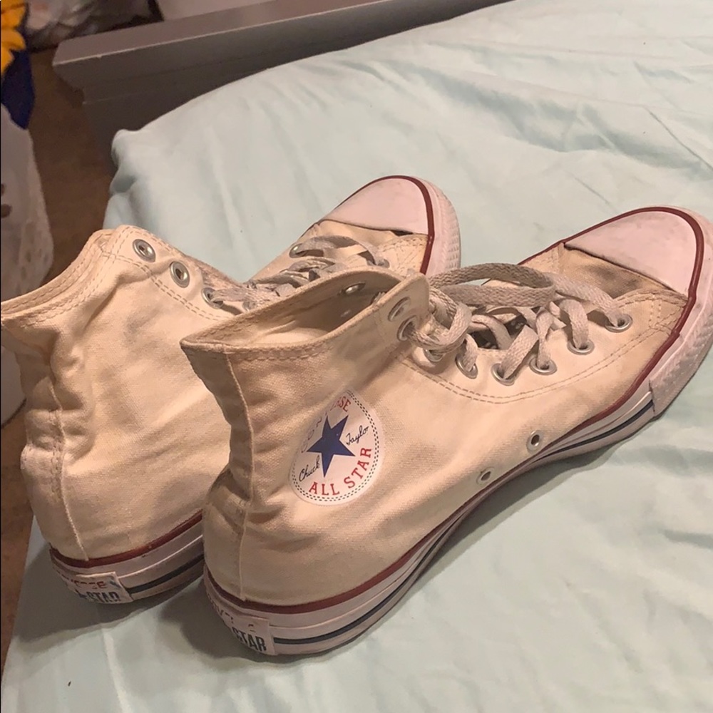 White high top converse